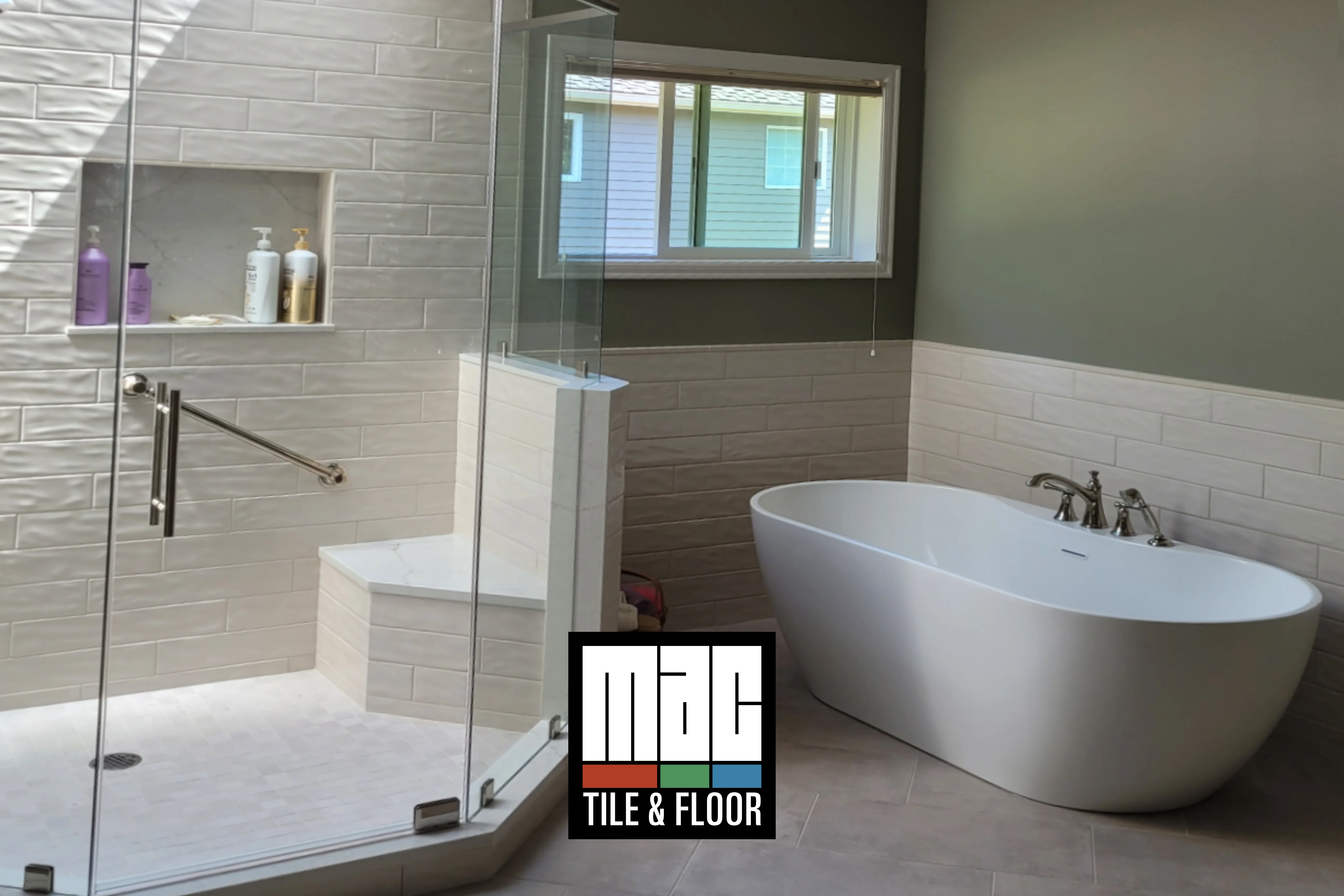 High-end tile and flooring installation by MAC Tile & Floor