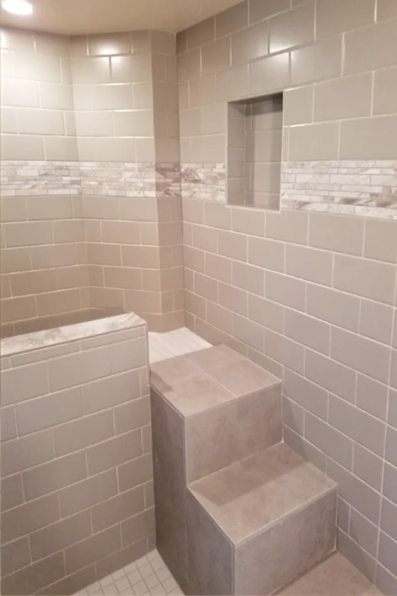 Tile and flooring installation by MAC Tile & Floor