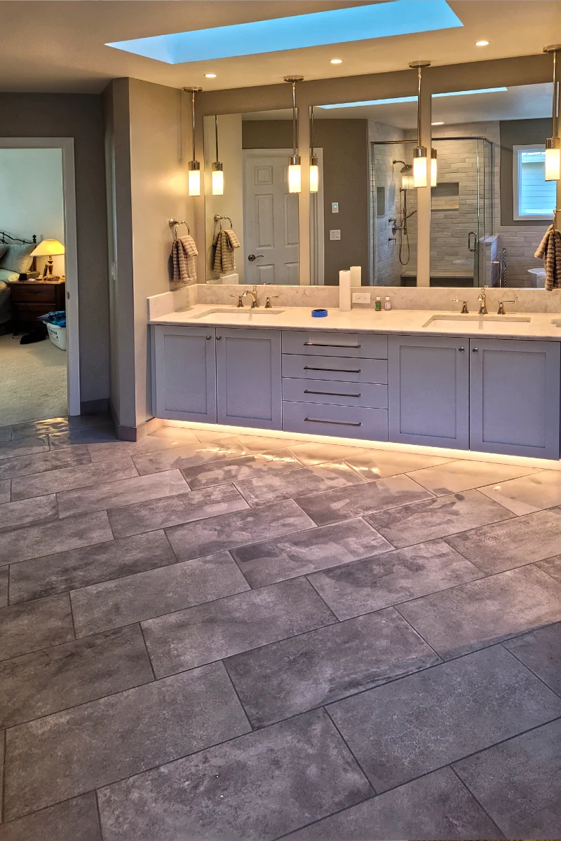 Tile and flooring installation by MAC Tile & Floor