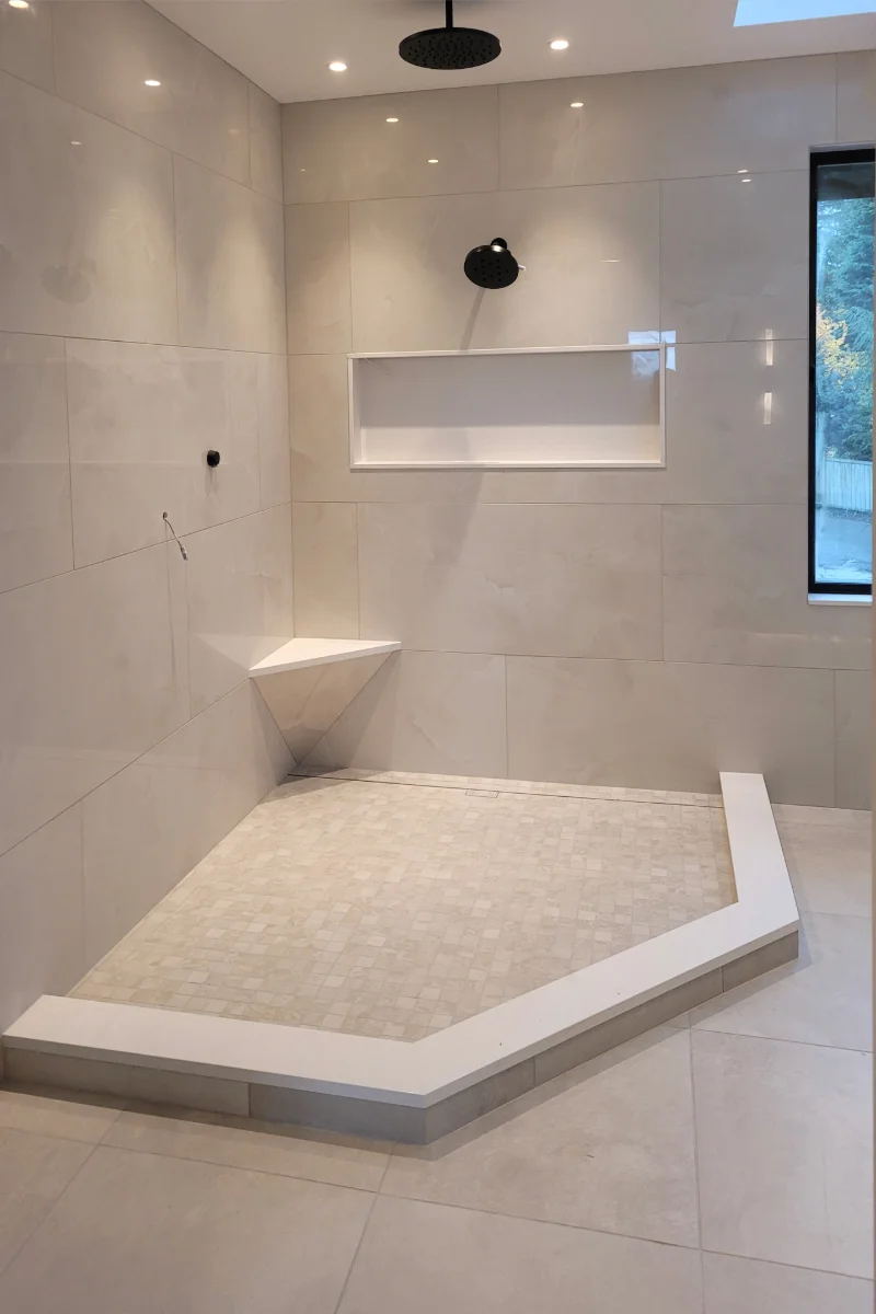Tile and flooring installation by MAC Tile & Floor